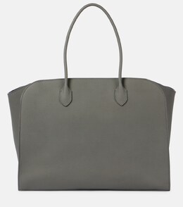 Сумка-тоут Marlo из кожи The Row, Timouse Grey Ans p01015783 | timouse grey ans