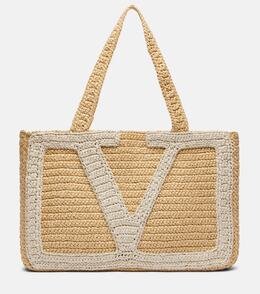 Viva Superstar большая сумка-тоут Valentino Garavani, NATURALE/BUTTER WHITE Naturale/Butter White p01056471 | naturale/butter white naturale/butter white