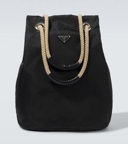 Сумка-тоут Mariner Re-Nylon среднего размера Prada, черный p01060645 | nero