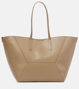 BC Duo Большая кожаная сумка-тоут Brunello Cucinelli, Sage p01038085 | sage
