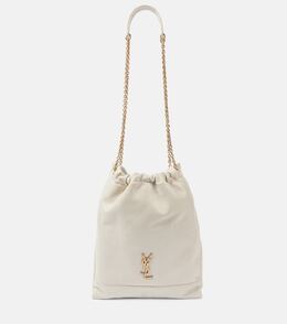Сумка-тоут Jamie Pochon из кожи Saint Laurent, Blanc Vintage p01002235 | blanc vintage