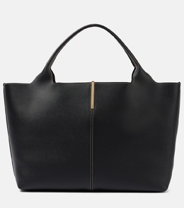 Средняя кожаная сумка-тоут Tod's, черный p00999777 | nero