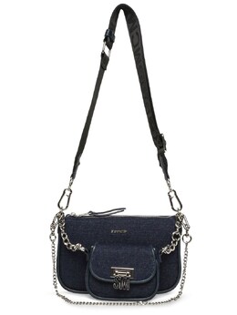 Сумка через плечо Steve Madden, синий деним 028702300204999 | blue denim