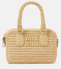 Сумка через плечо Arcadie с крючком Miu Miu, Naturale p00928204 | naturale