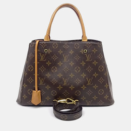 Louis Vuitton Brown Canvas Monogram Montaigne MM bag 1195430