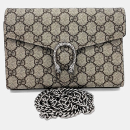 Gucci Dionysus Mini Chain Bag Beige PVC, Stock number 1195480
