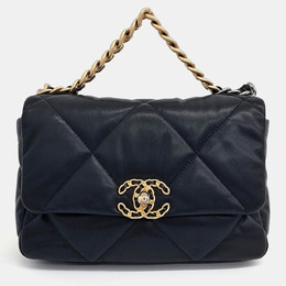 Chanel 19 Flap Bag Small Black - Reference: 1195435