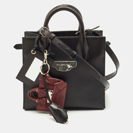 1194136 Balenciaga Black Leather Mini All Afternoon Tote