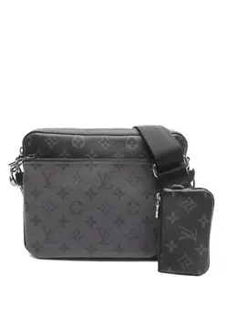 Louis Vuitton 2021 Trio Messenger Bag - Black/Grey Signature Monogram | Article: 31508055