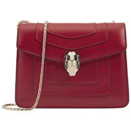 Bvlgari Serpenti Forever Crossbody Bag - Red 287013