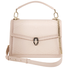 Bvlgari Serpenti Diamond Blast Shoulder Bag - Pink 287387