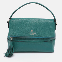 Kate Spade Green Leather Shoulder Bag 1197449