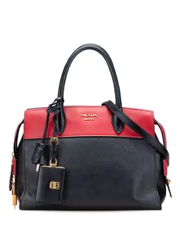 Prada 2013-2025 Saffiano and City Calf Esplanade satchel 31683545