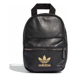Сумка mini backpack 'black gold' Adidas, черный fl9629 | black/gold