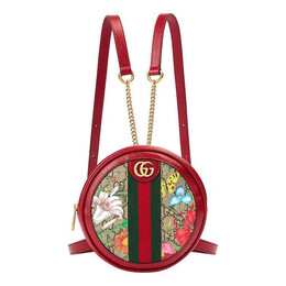 Сумка ophidia gg flora mini backpack 'red' Gucci, красный 598661-92ybc-8722 | red