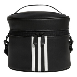 Сумка 3-stripes round bag 'black white' Adidas, черный hg5636 | black