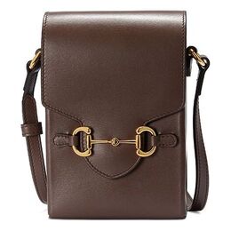 Сумка button1955 seriesclutch single shoulder bag mini brown Gucci, коричневый 625615-0yk0g-2528 | brown