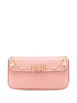 Miu Miu 2010-2025 Goatskin Madras Crystal Studded clutch bag 31685880