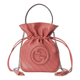 Сумка blondie mini bucket bag 'pink' Gucci, розовый 760313-aacp7-6701 | pink