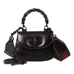 Сумка bamboo 1947 mini top handle bag 'black' Gucci, черный 686864-10odp-1060 | black