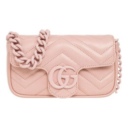 Сумка gg marmont belt bag 'perfect pink' Gucci, розовый 699757-um8kv-5909 | perfect pink