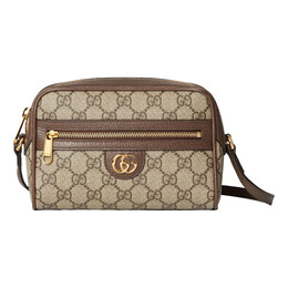 Сумка ophidia gg super mini shoulder bag 'beige ebony' Gucci, бежевый 772311-k9gsg-8367 | beige/ebony