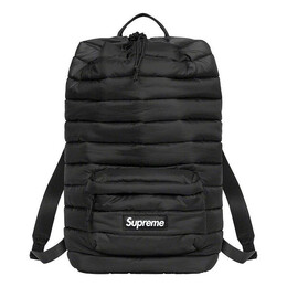 Сумка puffer backpack 'black white' Supreme, черный sup-fw22-1087 | black/white