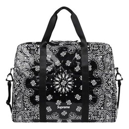 Сумка bandana tarp large duffle bag 'black white' Supreme, черный sup-ss21-625 | black/white
