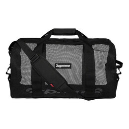 Сумка big duffle bag 'black white' Supreme, черный sup-ss20-082 | black/white