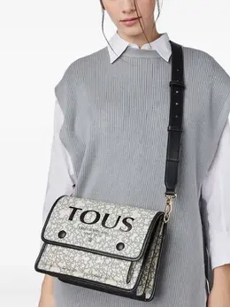 Tous logo-print shoulder bag 30807313