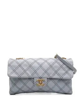 Chanel 2014 Jumbo Quilted Calfskin Triple Stitched Flap crossbody bag 31674608