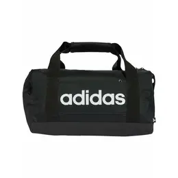 Сумка спортивная Adidas, 20х15х37 см, черный, белый 4422664336