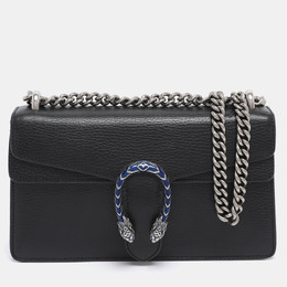 Gucci Black Leather Small Dionysus Shoulder Bag 1195677