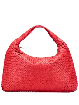 Bottega Veneta 2012-2025 Medium Nappa Intrecciato Ruffle Veneta hobo bag 31688142