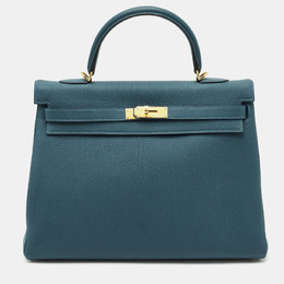 Hermes Colvert Togo Leather Gold Finish Kelly Retourne 35 Bag 1194833