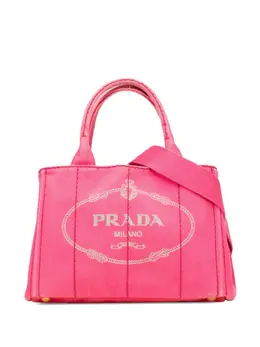 Prada 2010-2025 Small Canvas Canapa Logo satchel 31682832