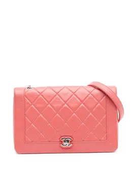 Chanel 2018 Crumpled Calfskin Bi Quilted Full Flap shoulder bag 31675864