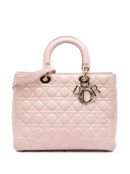 Christian Dior 2012 Large Lambskin Cannage Lady Dior satchel 31674600