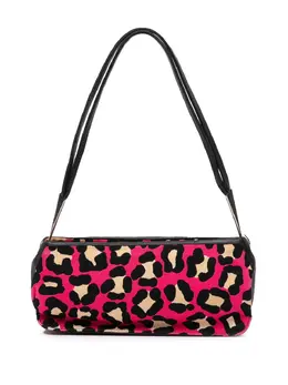 Bottega Veneta 20th Century Leopard Print Canvas shoulder bag 31687775
