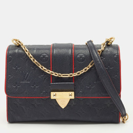 Louis Vuitton Marine Rouge Monogram Empreinte Leather Saint Sulpice PM Bag 1194026