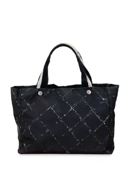 Chanel 2000-2002 Old Travel Line Nylon tote bag 31676635