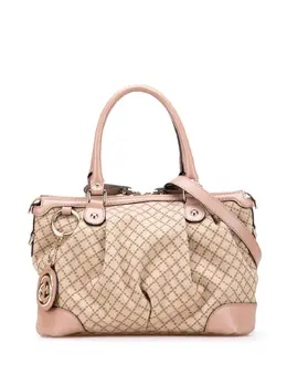 Gucci 2016-2025 Diamante Canvas Sukey satchel 31676675