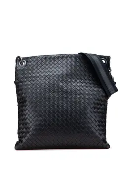 Bottega Veneta 2010 Leather Intrecciato crossbody bag 31683647