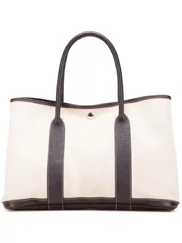 Hermes 2005 Toile and Negonda Garden Party 36 tote bag 31675746