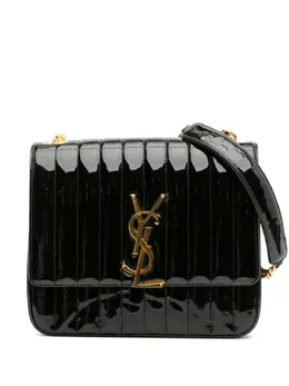 Saint Laurent 2018 Large Patent Vicky crossbody bag 31679911