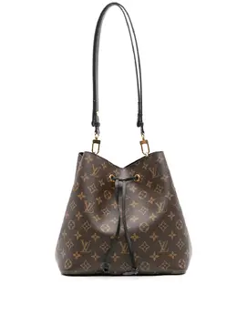 Louis Vuitton 2018 Monogram Neonoe MM bucket bag 31674890