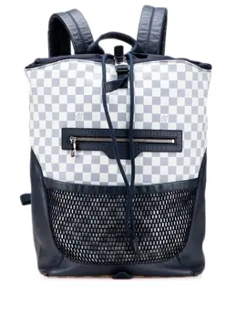 Louis Vuitton 2018 Damier Azur Coastline Matchpoint backpack 31686796