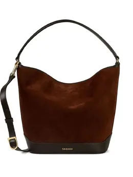 Sandro Tangoso suede-leather crossbody bag 29913798