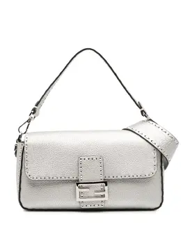 Fendi 2010-2025 Leather Selleria Baguette satchel 31687421