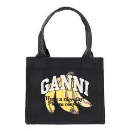 Ganni-Bags Blacks And Greys-Donna 52365644104020